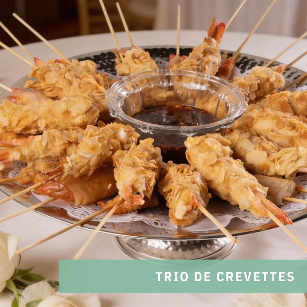 Trio de crevettes