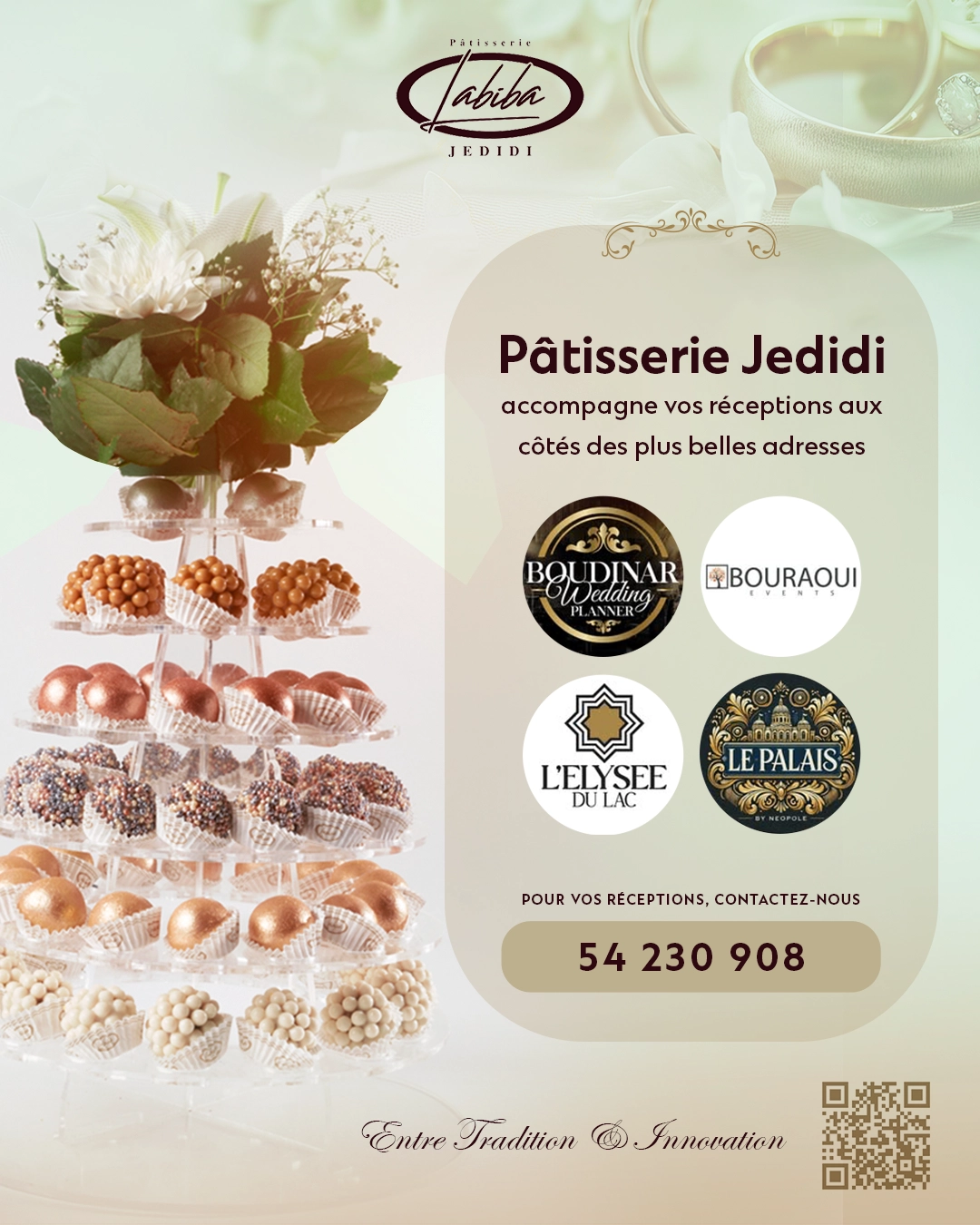 Mariage 2026 - Pâtisserie Jedidi